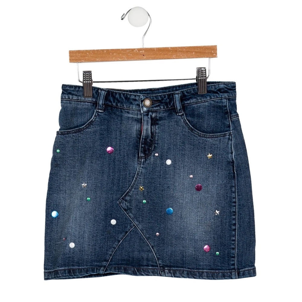 LITTLE MARC JACOBS
Embellished Denim Skirt
Size:12